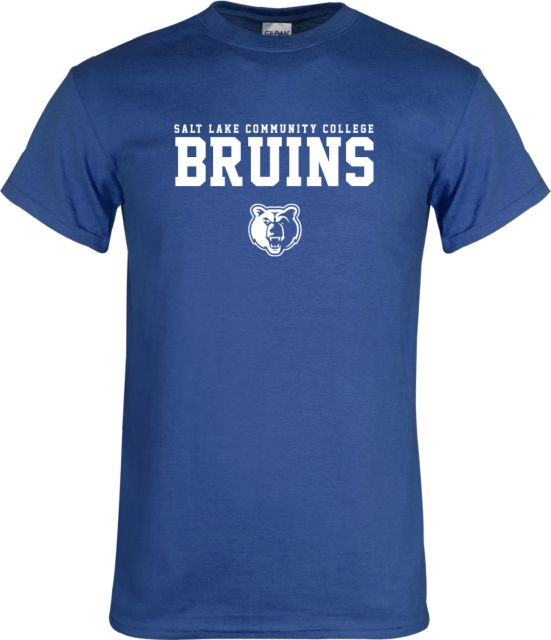 Salt Lake Community T Shirt Stacked w Bear Head - ONLINE ONLY