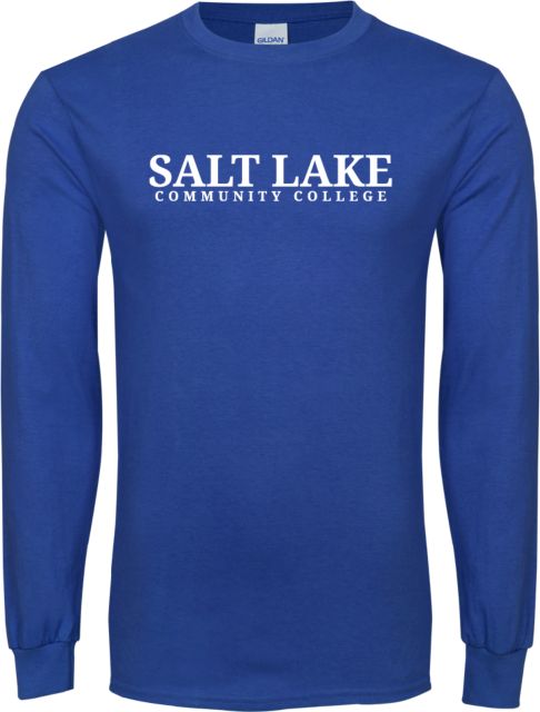 Salt Lake Community Long Sleeve T Shirt Wordmark - ONLINE ONLY